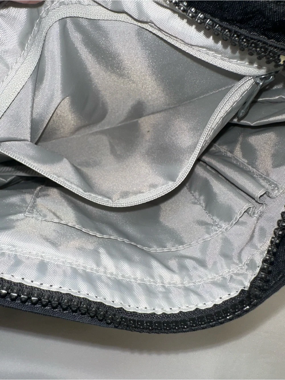 Kipling Lucasta Crossbody Black Tonal Purse No Monkey